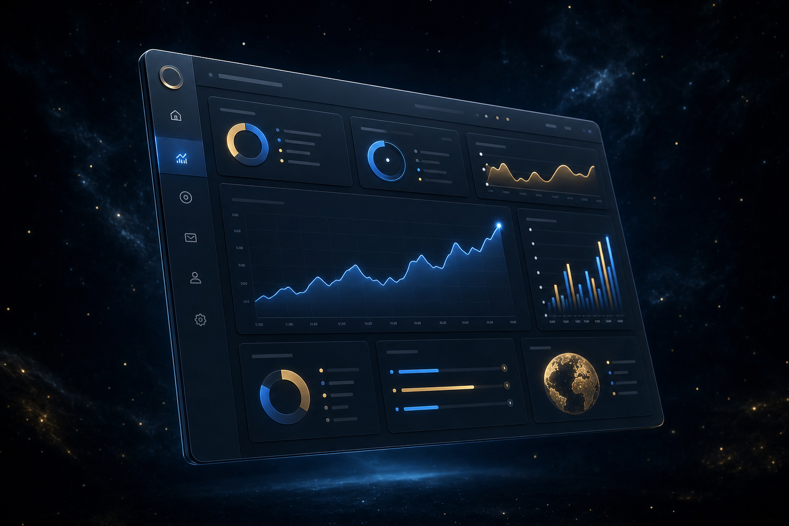 Enterprise SaaS dashboard
